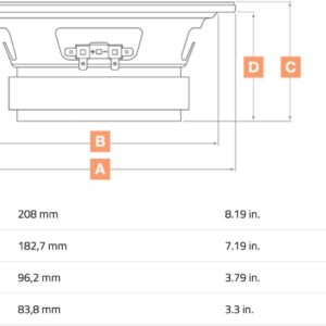 Hertz SPL Show Series SV-2001 8 in. (200mm) SPL 4-Ohm Midrange Speakers (Pair)