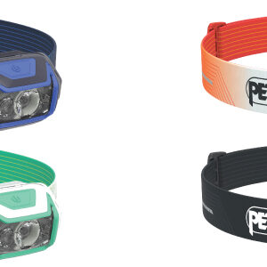 PETZL ACTIK CORE Headlamp – Powerful, Rechargeable 600 Lumen Light with Red Lighting for Hiking, Climbing, and Camping – Grey