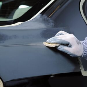 Mirka Goldflex Soft Hand Sanding Sheets 4.5 inch x 5 inch/Grit 240/200 pcs on a roll