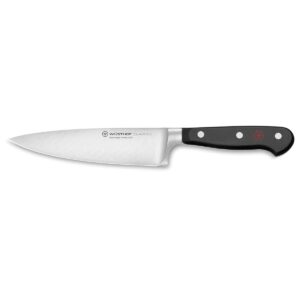 WÜSTHOF Classic 6” Chef’s Knife, Black