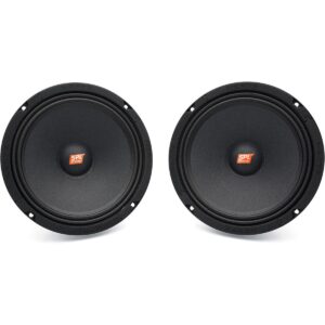 Hertz SPL Show Series SV-2001 8 in. (200mm) SPL 4-Ohm Midrange Speakers (Pair)